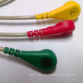 Philips 3-Lead Wires Snap (AHA/IEC)